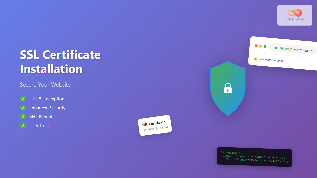 SSL Certificate Installation Guide: HTTPS Security for Websites