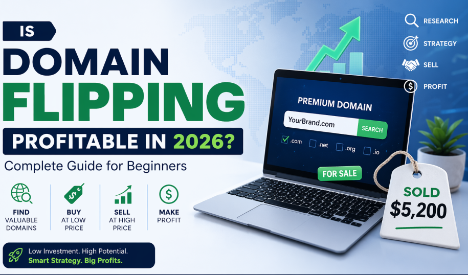 Domain Flipping Strategies 2026: How to Spot High-Value Domains
